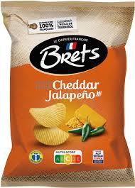 CHIPS BRETS SAVEUR CHEDDARD JALAPENO BONBONS