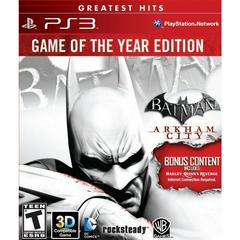 BATMAN ARKHAM CITY   PS3