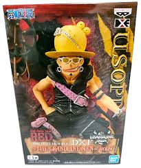 ONE PIECE FILM RED DXF THE GRANDLINE MEN VOL 7 USOPP FIGURINE MANGAS
