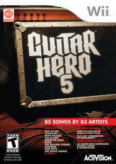 GUITAR HERO 5 NINTENDO WII ORIGINAL