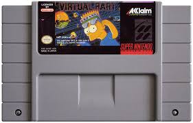 VIRTUAL BART NINTENDO SNES