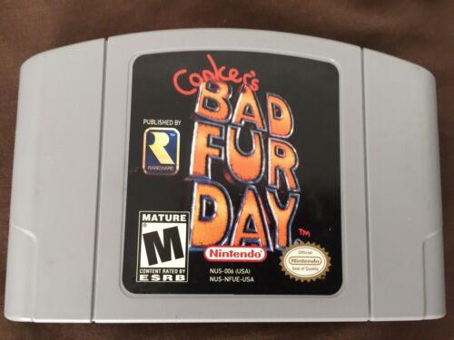 CONKER'S BAD FUR DAY N64