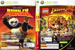 LEGO INDIANA JONES + KUNG FU PANDA   XBOX 360