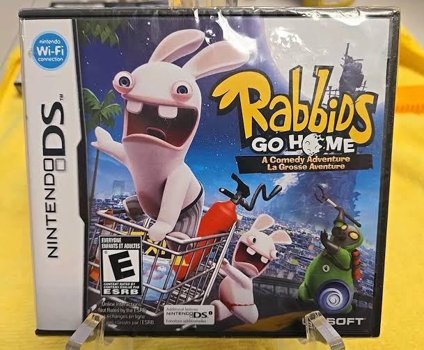RABBIDS GO HOME A COMEDY ADVENTURE / LA GROSSE AVENTURE NINTENDO DS