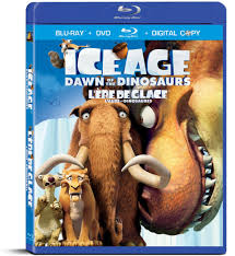 ICE AGE DAWN OF THE DINOSAURS / L'ERE DE GLACE L'AUDE DES DINOSAURES BLU-RAY + DVD