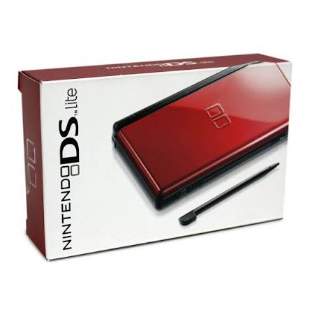 CONSOLE NINTENDO DS LITE RED CRIMSON & BLACK NINTENDO DS