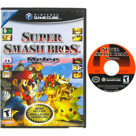 SUPER SMASH BROS. MELEE BEST SELLER NINTENDO GAMECUBE