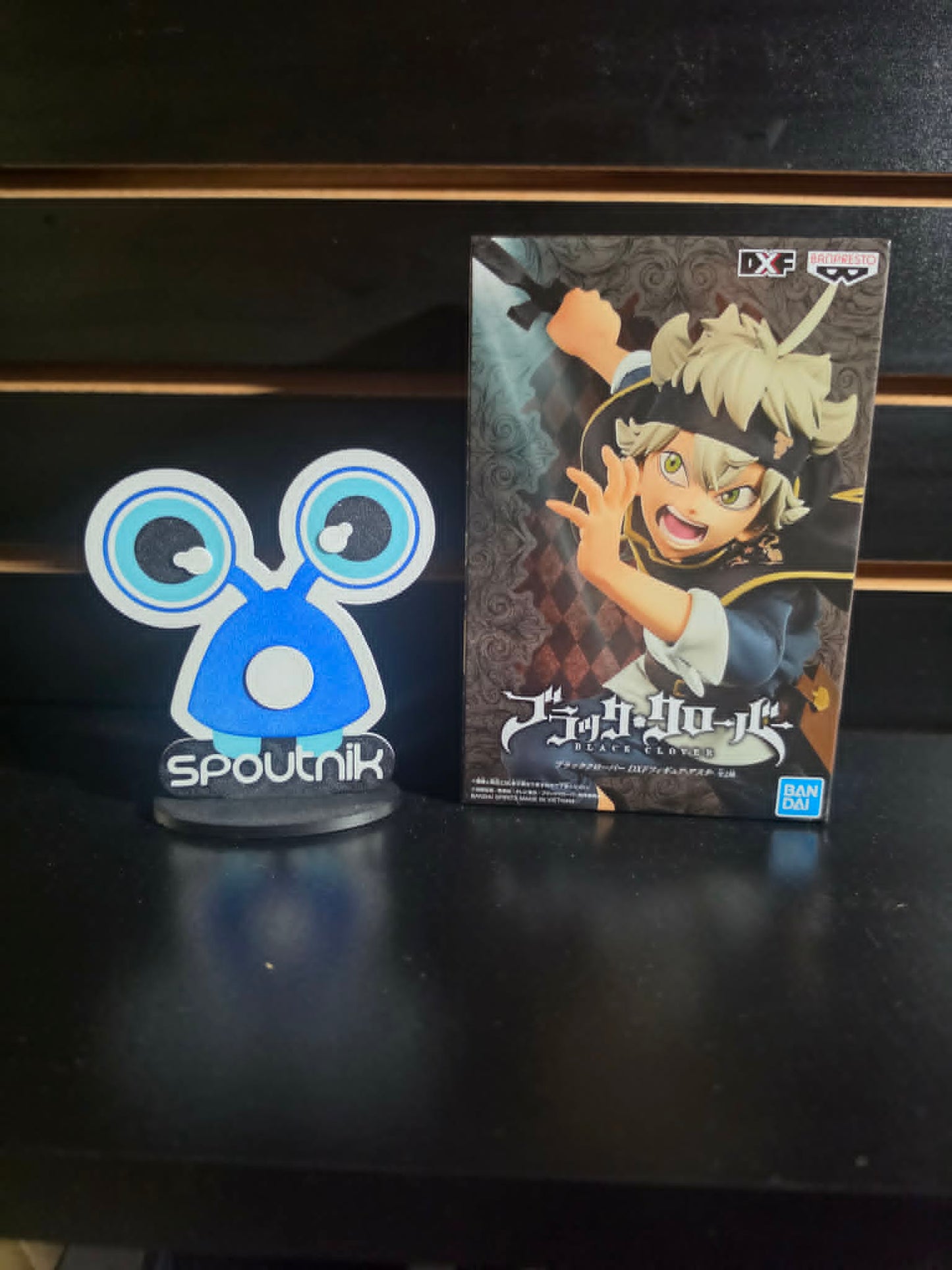 FIGURINE BLACK CLOVER ASTA DXF VERSION 1 BANPRESTO BANDAI ANIME
