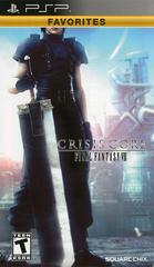 CRISIS CORE FINAL FANTASY VII FAVORITES PSP