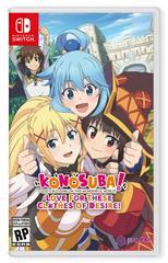 KONOSUBA! GOD'S BLESSING ON THIS WONDERFULWORLD! LOVE FOR THESE CLOTHES OF DESIRE NINTENDO SWITCH