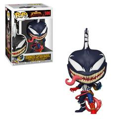 FUNKO POP MARVEL SPIDER-MAN MAXIMUM VENOM #599 VENOMIZED CAPTAIN MARVEL