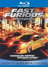 THE FAST AND THE FURIOUS TOKYODRIFT / RAPIDES ET DANGEREUX TOKYODRIFT BLU-RAY + DVD