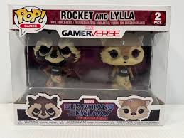 FUNKO POP GAMES MARVEL GUARDIANS OF THE GALAXY ROCKET AND LYLLA 2 PACK