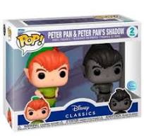 FUNKO POP DISNEY CLASSICS 2 PACK PETER PAN & PETER PAN'S SHADOW SPECIAL EDITION