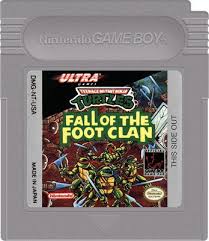 TEENAGE MUTANT NINJA TURTLES FALL OF THE CLAN NINTENDO GAMEBOY