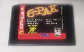 6-PAK SEGA GENESIS