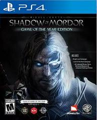 SHADOW OF MORDOR GAME OF THE YEAR EDITION PS4