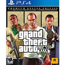 GRAND THEFT AUTO V PREMIUM ONLINE EDITION PS4