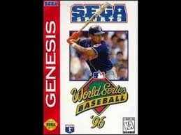 WORLD SERIES BASEBALL 96 SEGA GENESIS