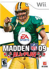 MADDEN NFL 09 ALL-PLAY NINTENDO WII ORIGINAL