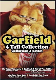 GARFIELD 4 TAIL COLLECTION DVD FILMS