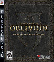THE ELDER OF SCROLLS IV OBLIVION GAME OF THE YEAR PS3