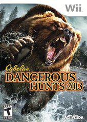 CABELA'S DANGEROUS HUNTS 2013 NINTENDO WII ORIGINAL