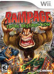 RAMPAGE TOTAL DESTRUCTION NINTENDO WII ORIGINAL