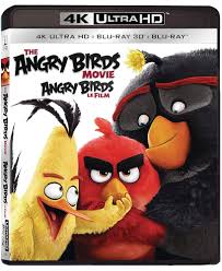 THE ANGRY BIRDS MOVIE 4K BLU-RAY FILMS