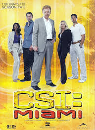 CSI MIAMI SEASON TWO DVD FILMS
