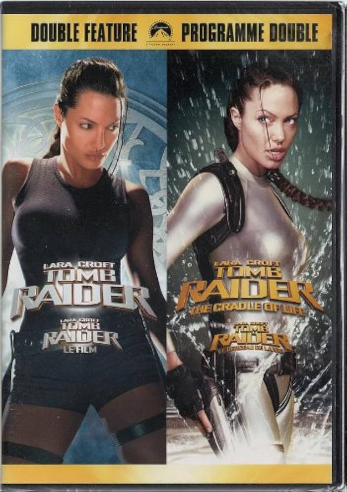 FILM TOMB RAIDER PROGRAMME DOUBLE DVD