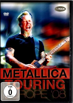 FILM METALLICA TOURING EUROPE '08 DVD