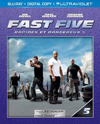 FAST FIVE BLU-RAY FILMS