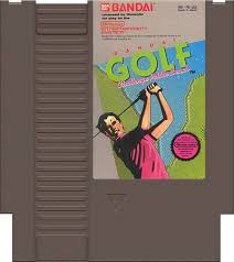 BANDAI GOLF CHALLENGE PEBBLE BEACH NINTENDO NES