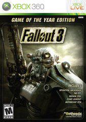 FALLOUT 3 GAME OF THE YEAR EDITION XBOX 360