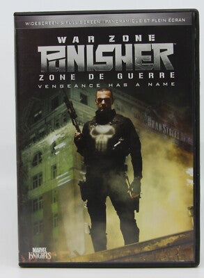 PUNISHER ZONE DE GUERRE FILM DVD