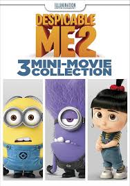 DESPICABLE ME 2 3 MINI MOVIE COLLECTION DVD FILMS