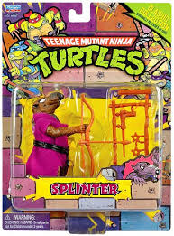TEENAGE MUTANT NINJA TURTLES SPLINTER FIGURINE MANGAS