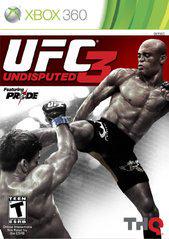 UFC UNDISPUTED 3 XBOX 360