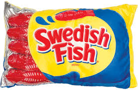 SWEEDISH FISH PILLOW AUTRES