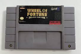 WHEEL OF FORTUNE DELUXE EDITION NINTENDO SNES