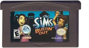 THE SIMS BUSTIN' OUT GBA