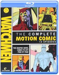 WATCHMEN THE COMPLETE MOTION COMIC BLU-RAY FILMS