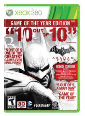 BATMAN ARKHAM CITY GAME OF THE YEAR XBOX 360