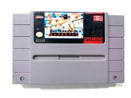 CAL RIPKEN JR. BASEBALL NINTENDO SNES