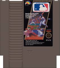 MAJOR LEAGUE BASEBALL NINTENDO NES