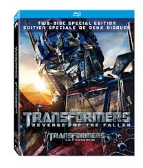 TRANSFORMERS REVENGE OF THE FALLEN TWO-DISK SPECIAL EDITION BLU-RAY FILMS