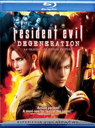 RESIDENT EVIL DEGENERATION BLU-RAY FILMS