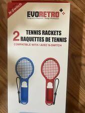EVORETRO 2 TENNIS RACKETS NINTENDO SWITCH
