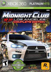 MIDNIGHT CLUB LOS ANGELES COMPLETE EDITION XBOX 360
